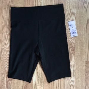 Black Biker Shorts - NWT